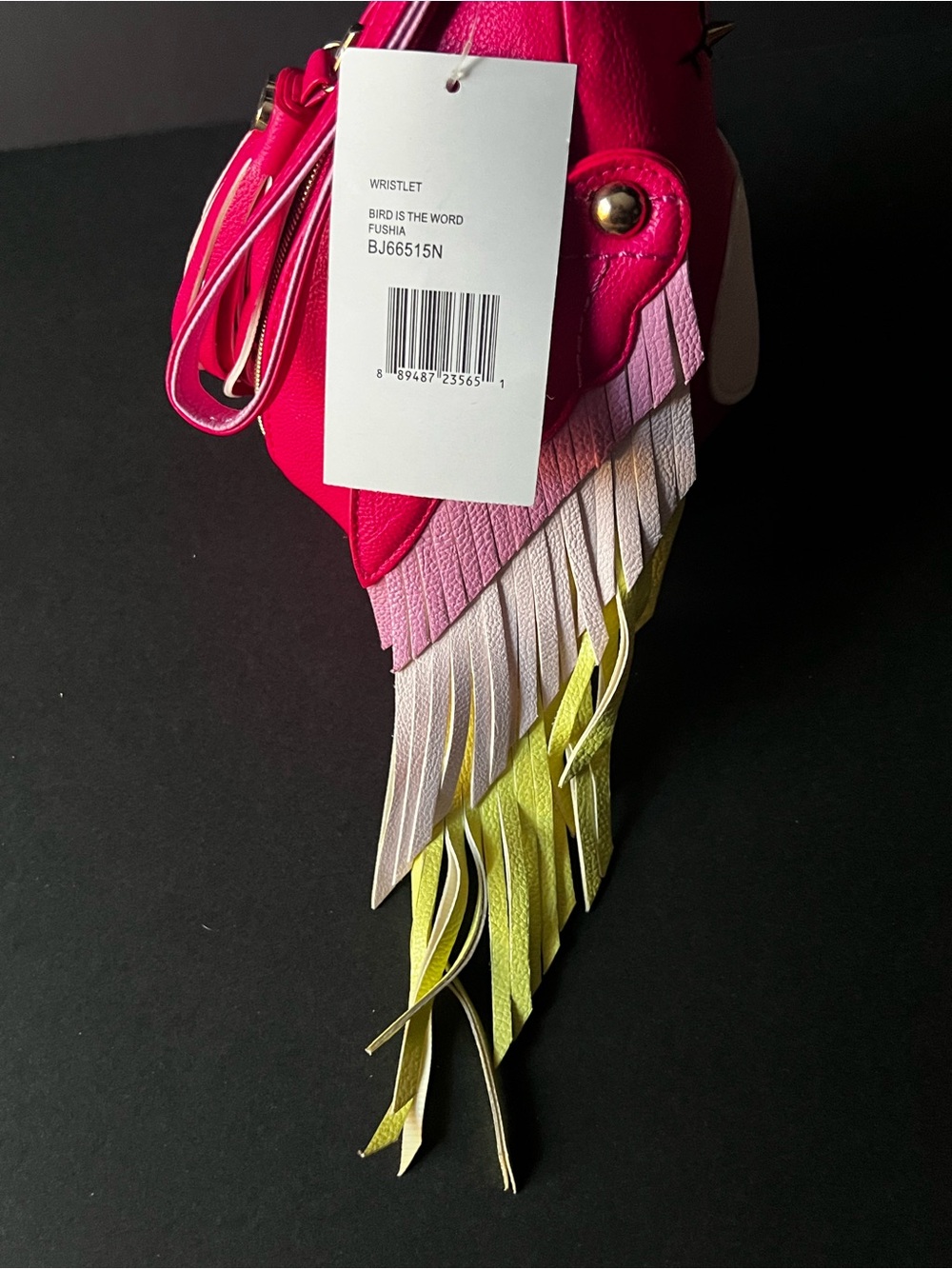 RARE Betsey Johnson "Bird Is The Word" Love Bird Wristlet